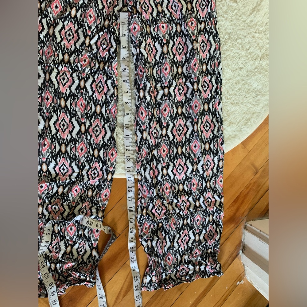 Boho Patterned Wide-Leg Jumpsuit - Picture 6 of 6